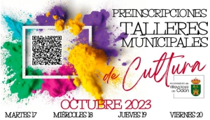 Villaviciosa de Odón | El 17 de octubre comienzan las preinscripciones de los talleres municipales de Cultura