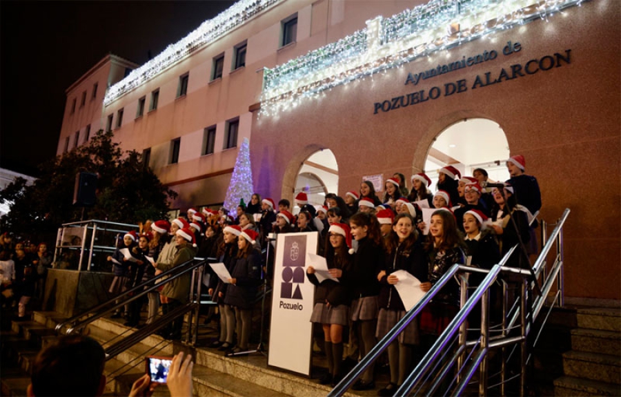 Pozuelo de Alarcón | Pozuelo de Alarcón estrena la Navidad con el tradicional encendido de luces navideñas