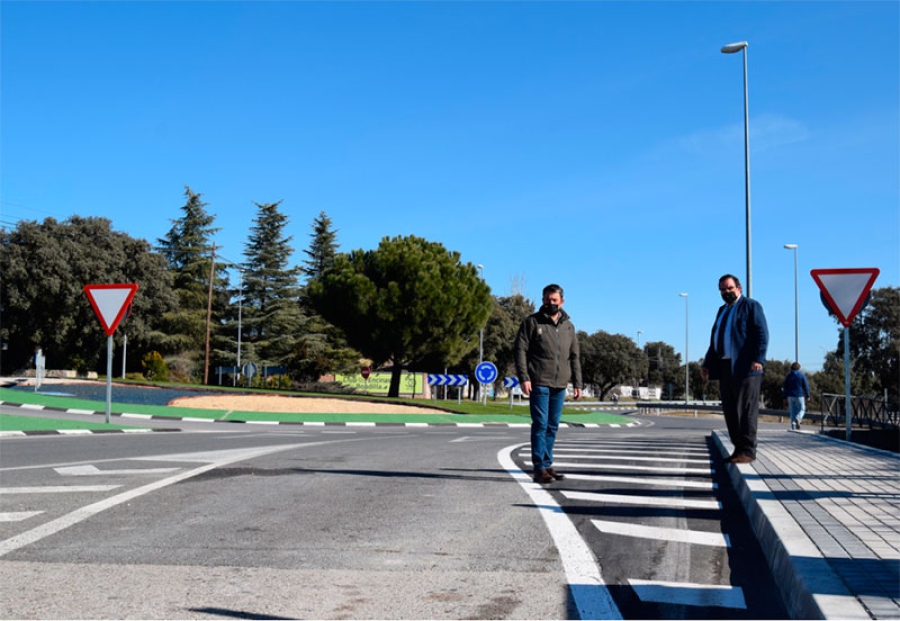 Boadilla del Monte | Mejoras en la vía de servicio de la M-513 junto al Complejo Deportivo Ángel Nieto