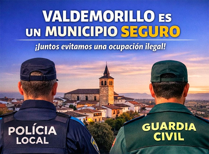 Valdemorillo | Valdemorillo demuestra, una vez más, que es un municipio seguro