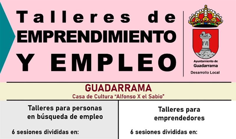 Guadarrama | Dos nuevos cursos mejorarán el acceso al empleo de desempleados y emprendedores en Guadarrama