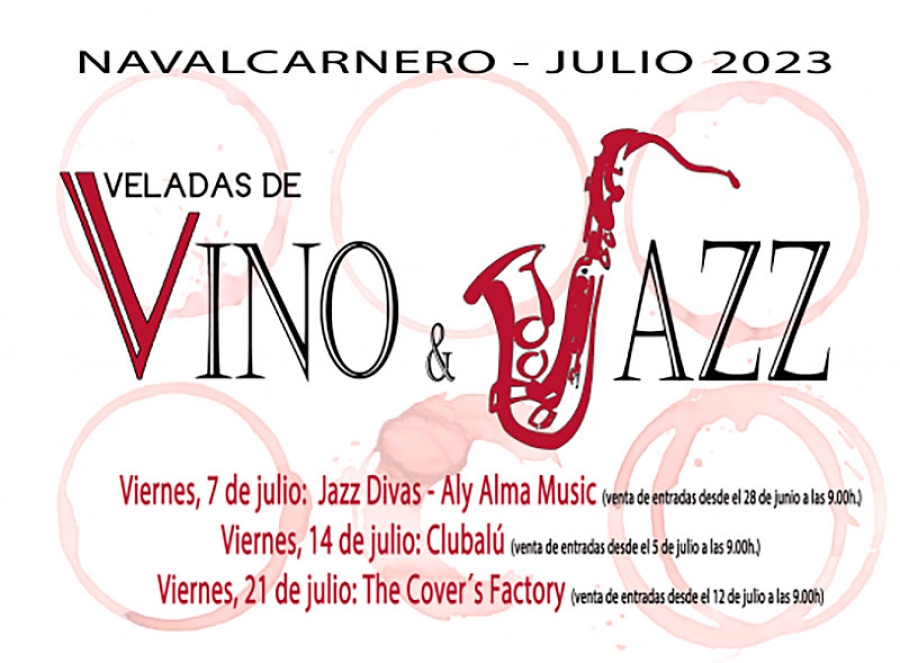 Navalcarnero | En julio vuelven las Veladas de Vino y Jazz al patio del Centro de Interpretación