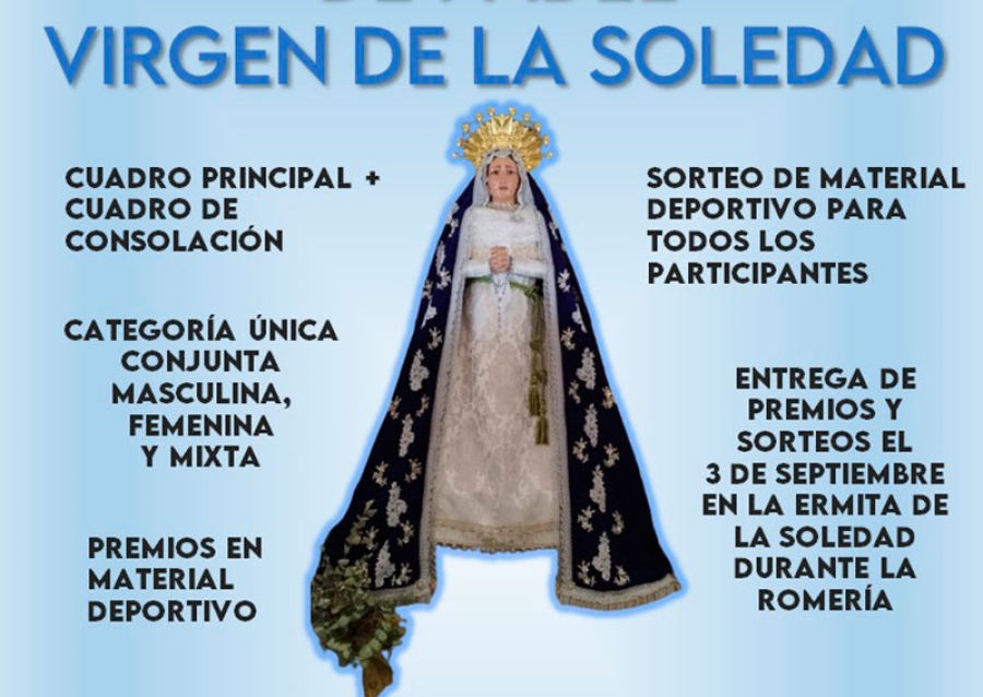 Colmenarejo | I Torneo Benéfico de Pádel Virgen de la Soledad