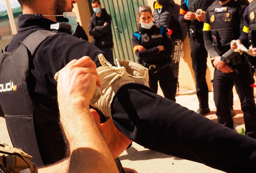 Humanes de Madrid  | Agentes de Policía Local reciben formación en sanidad táctica para situaciones de emergencia