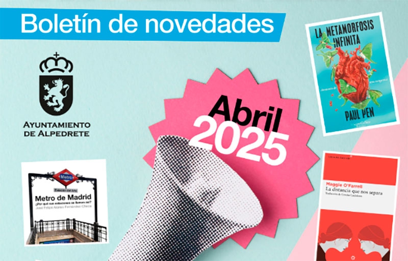 Alpedrete | La Biblioteca Municipal presenta las novedades de abril