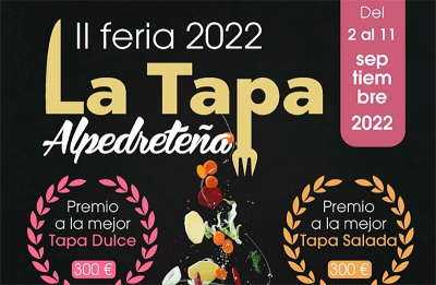 Alpedrete | La II Feria de la Tapa Alpedreteña 2022 abre su período de inscripción