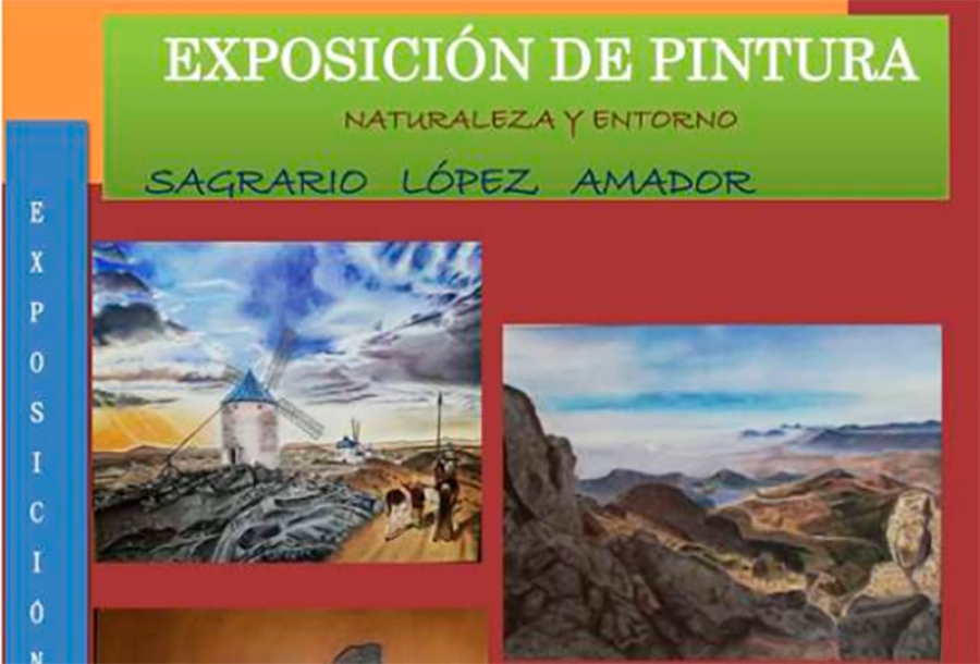 Guadarrama | La Casa de Cultura Alfonso X el Sabio acoge la exposición de Sagrario López Amador &quot;Naturaleza y Entorno”