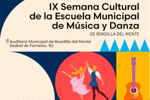 Boadilla del Monte | La Escuela Municipal de Música y Danza celebra su IX Semana Cultural del 24 al 30 de marzo