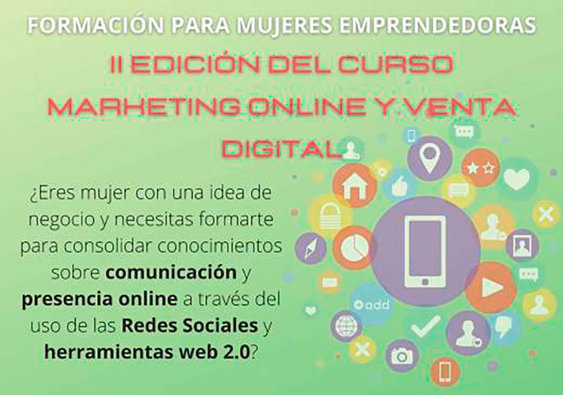 Guadarrama | Abiertas las inscripciones para el II taller de Marketing on line y Venta digital para mujeres