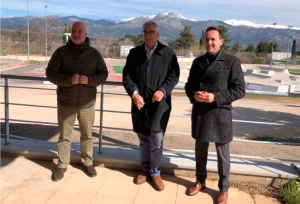 Moralzarzal | Visita de la Comunidad de Madrid a las obras realizadas con cargo al PIR