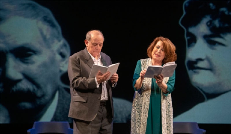 Pozuelo de Alarcón | Emilio Gutiérrez Caba y María José Goyanes recrean la relación entre Galdós y Pardo Bazán