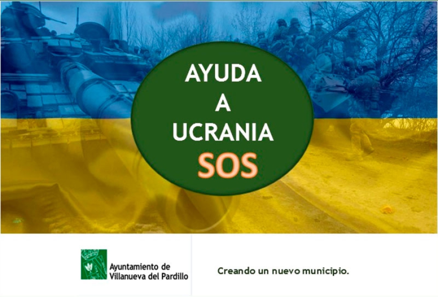 Villanueva del Pardillo | La Campaña de Ayuda a Ucrania recoge enseres hasta el 10 de marzo