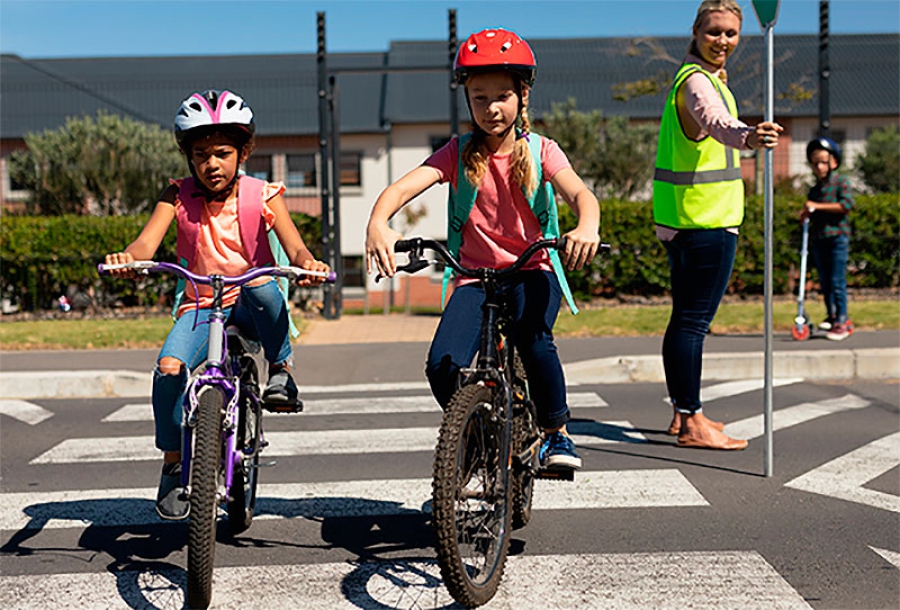 Las Rozas | En marcha Bicibús, el proyecto de ruta escolar para ir al colegio en bicicleta
