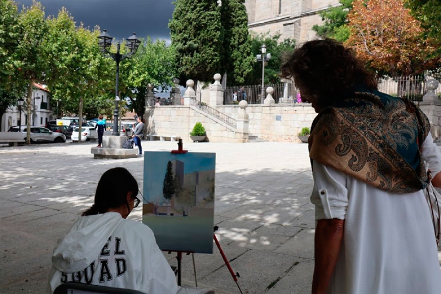 Valdemorillo | Pinceles y caballetes volverán a las calles de Valdemorillo el 4 de octubre con el XII Concurso de Pintura Rápida
