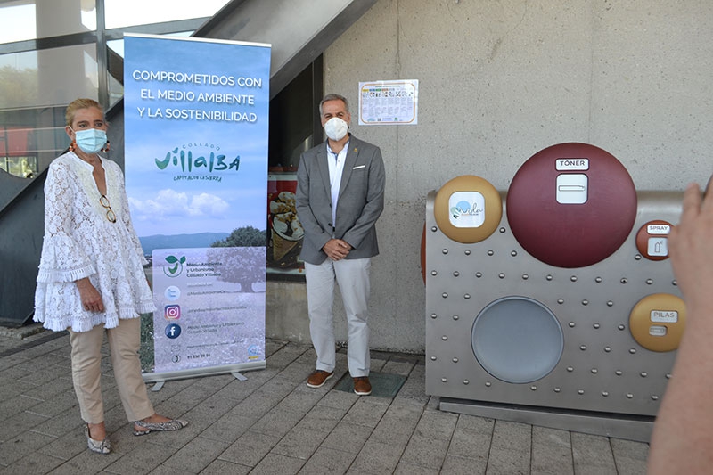 Collado Villalba | El Ayuntamiento instala dos Puntos Limpios de Proximidad para facilitar el reciclado de residuos