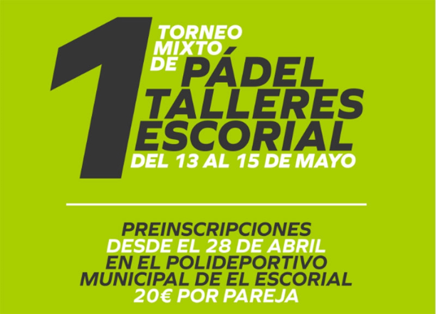 El Escorial | I Torneo mixto de pádel en colaboración con los Talleres Renault