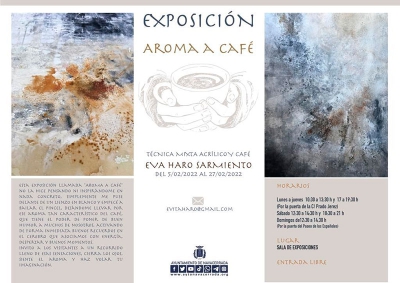 Navacerrada | Exposición &quot;Aroma a Café&quot; de la artista Eva Haro en la Casa de la Cultura