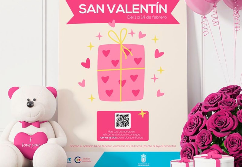 Majadahonda | Majadahonda celebra San Valentín con sorteo de cenas, flores y mercadillo solidario
