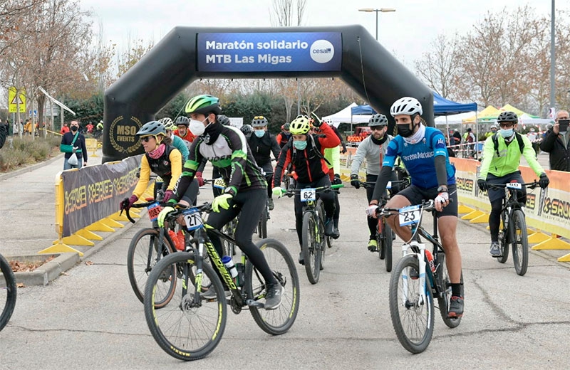 Villanueva de la Cañada | Villanueva de la Cañada acoge el I Maratón Solidario MTB Las Migas