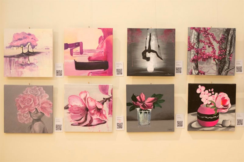 Boadilla del Monte | Boadilla ofrece hasta el día 13 la exposición de pintura Arte por ellas, sobre el cáncer de mama