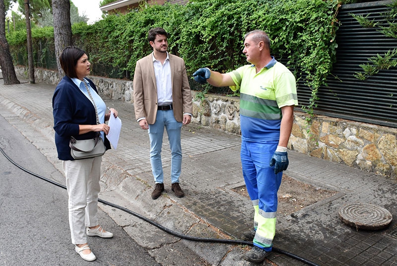 Villaviciosa de Odón | Prosigue el plan de conservación, mantenimiento y limpieza de las redes de alcantarillado municipales