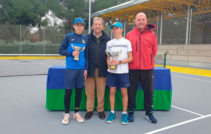 Villanueva de la Cañada | Entrega de trofeos del XVI Torneo de Promoción del Tenis-X Memorial Mario Colmenar