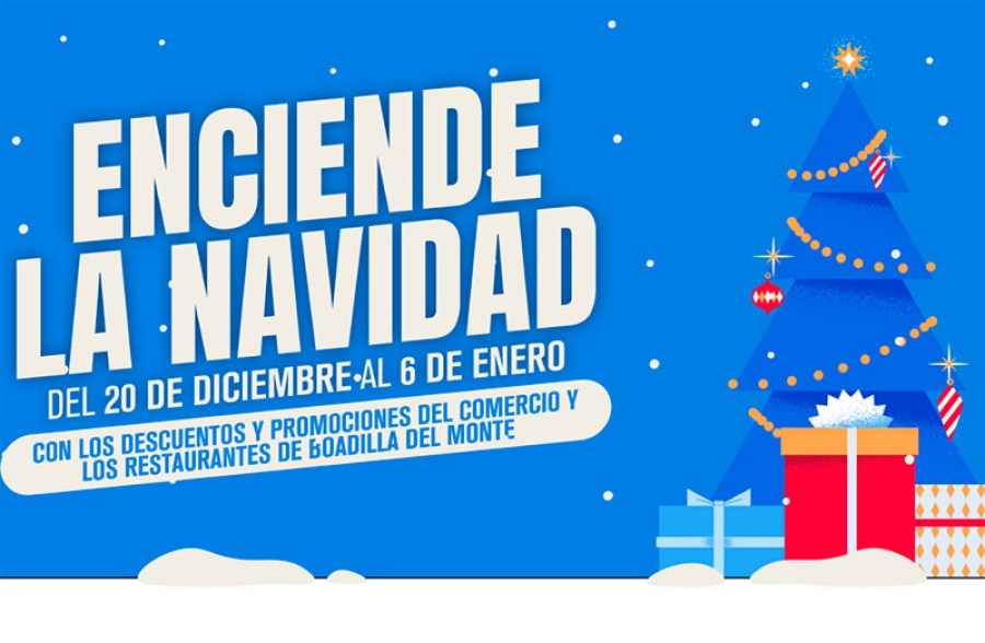 Boadilla del Monte | 70 establecimientos de Boadilla ofrecen descuentos y promociones en la campaña Enciende la Navidad