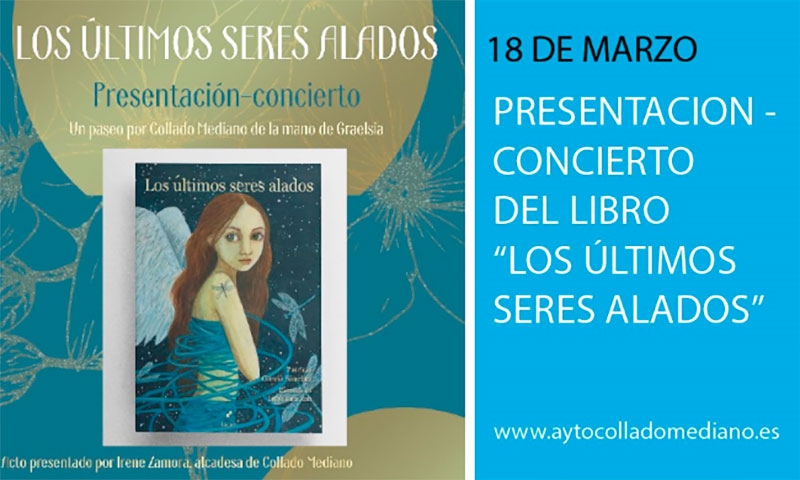 Collado Mediano | Presentación del libro: &quot;Los últimos seres alados&quot;