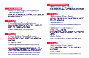 Boadilla del Monte |  Boadilla celebra la Semana del Libro con una amplia programación cultural en sus bibliotecas