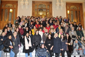 Brunete | 170 mujeres de Brunete de viaje en Valladolid con motivo del 8 de Marzo