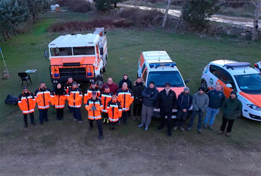 Valdemorillo | Jornada de formación en búsqueda y rescate terrestre y con drones en Valdemorillo
