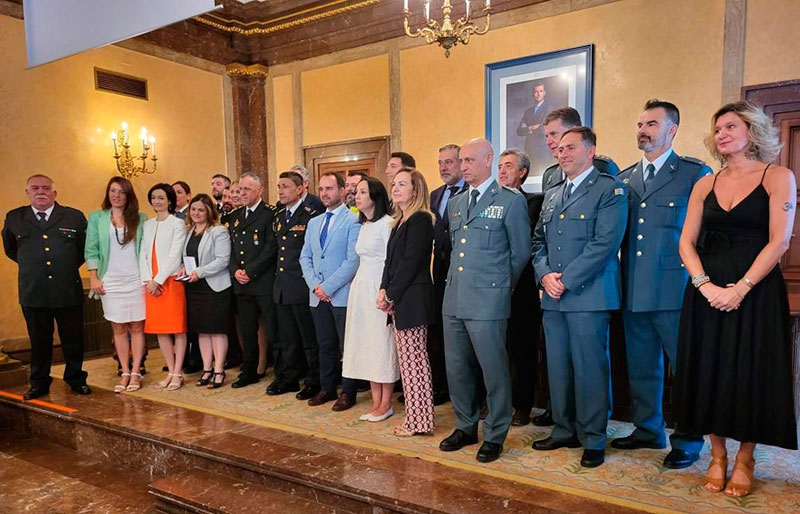 Guadarrama | Protección Civil recibe la Medalla de Bronce de la Protección Civil del Ministerio del Interior