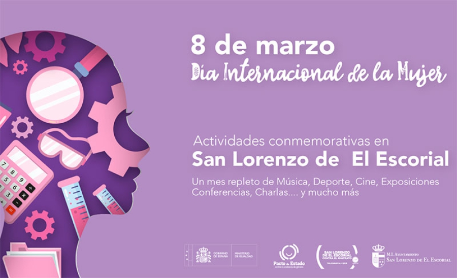 San Lorenzo de El Escorial | Día Internacional de la Mujer programado de actividades durante todo el mes de marzo