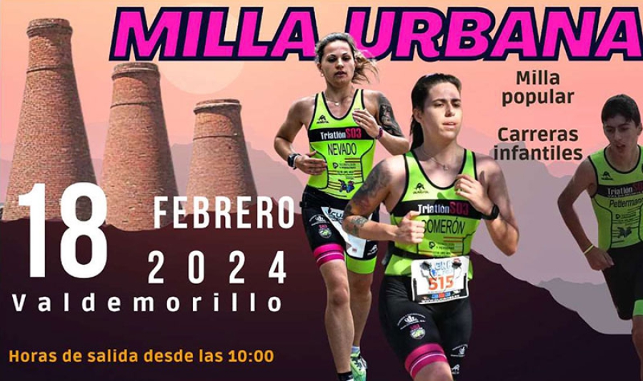 Valdemorillo | Más deporte en el marco de San Blas 2024 con la Milla Urbana SO3 el domingo 18 de febrero