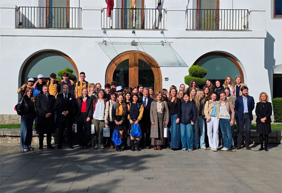 Villanueva de la Cañada | Visita de una delegación de estudiantes alemanes de intercambio con alumnos del Colegio Arcadia
