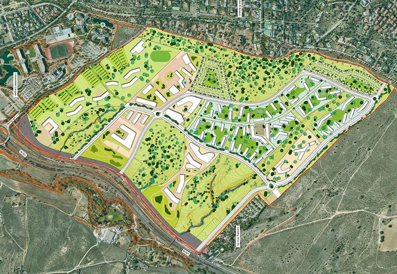 Villaviciosa de Odón | Villaviciosa de Odón aprueba el desarrollo del sector UZ-4 que contempla casi 500 viviendas protegidas y amplias zonas verdes