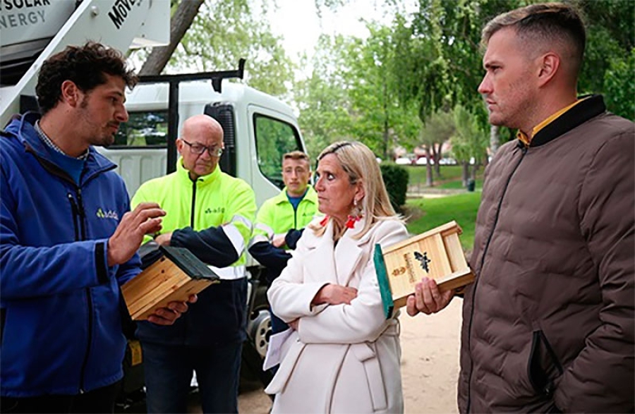 Collado Villalba | El Ayuntamiento presenta el programa &#039;Cajas Nido&#039;, con el fin de potenciar la biodiversidad en los parques urbanoss