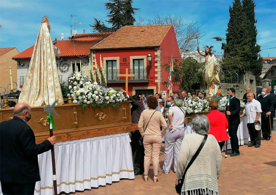 Valdemorillo | Valdemorillo despide su resucitada Semana Santa haciendo brillar la tradición