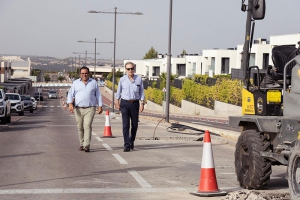 Boadilla del Monte | En marcha las obras de reordenación de la calle Méndez Núñez, en Cortijo Sur