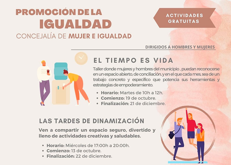 Humanes de Madrid  | La Concejalía de Mujer e Igualdad presenta la programación de Otoño