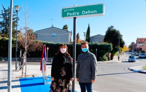 Pozuelo de Alarcón | Pozuelo de Alarcón dedica una glorieta al fundador de ESIC, el Padre Dehon