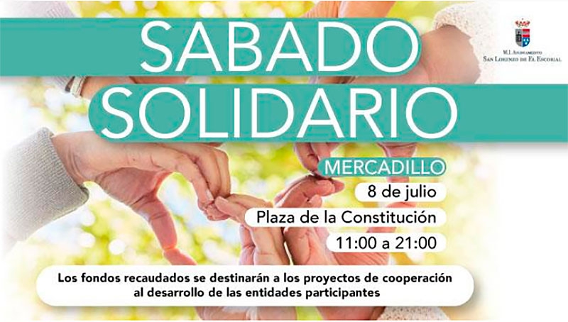 San Lorenzo de El Escorial | El ayuntamiento organiza un “Sábado solidario”, para visibilizar el trabajo de las entidades sociales