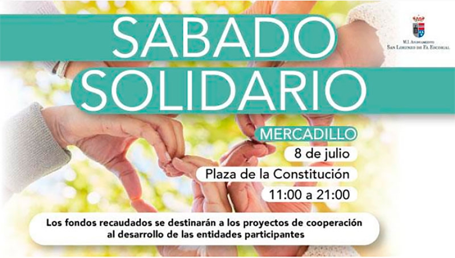 San Lorenzo de El Escorial | El ayuntamiento organiza un “Sábado solidario”, para visibilizar el trabajo de las entidades sociales