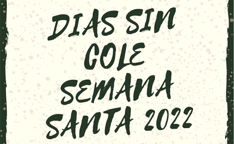 El Escorial | "Días sin cole" de Semana Santa en el CEP Felipe II