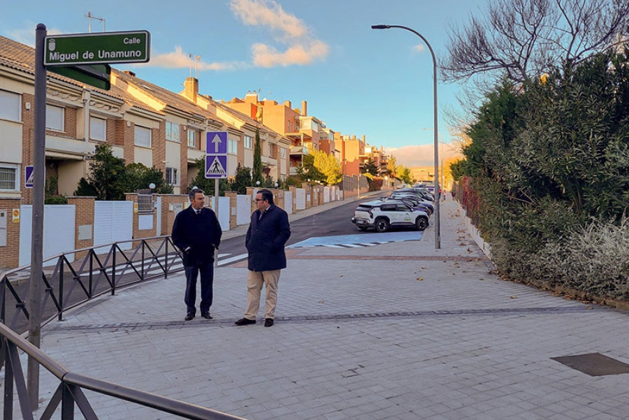 Boadilla del Monte | Finalizadas las obras de mejora en la calle Miguel Hernández