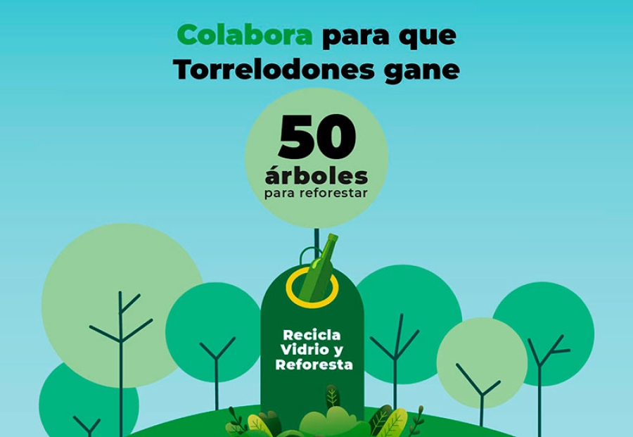 Torrelodones | Recicla vidrio y consigue que Torrelodones gane 50 árboles para reforestar