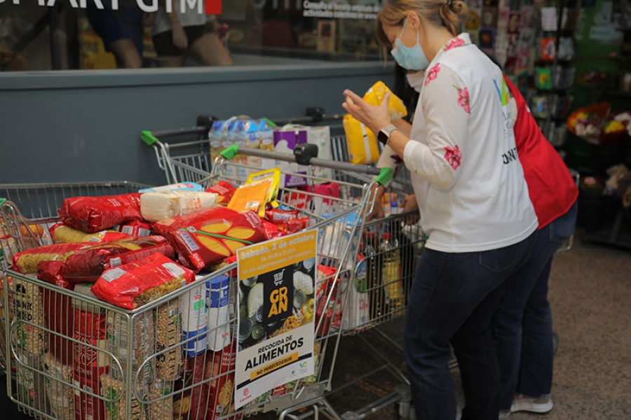 Villanueva de la Cañada | 3.100 kilos de alimentos no perecederos en la Gran Recogida