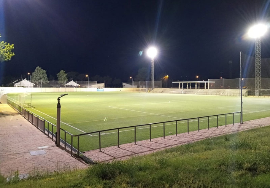 Collado Villalba | El Ayuntamiento invierte 55.000 euros en la mejora de la iluminación del Campo de Fútbol 1