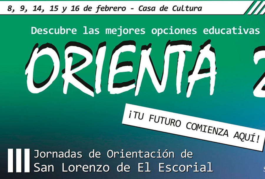 San Lorenzo de El Escorial | Jornadas de Orientación Educativa y Profesional para los estudiantes de secundaria y bachillerato