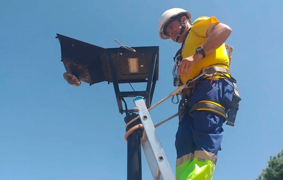 Villamanta | Nuevas luminarias de mayor eficiencia energética en todo el municipio de Villamanta